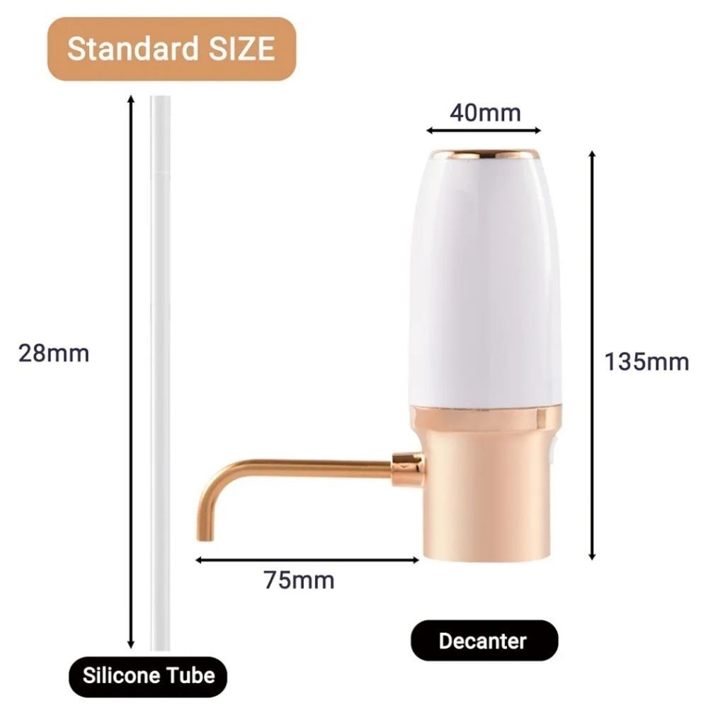 ELECTRIC WINE AERATOR DECANTER POURER AUTOMATIC DISPENSER with USB RECHA…